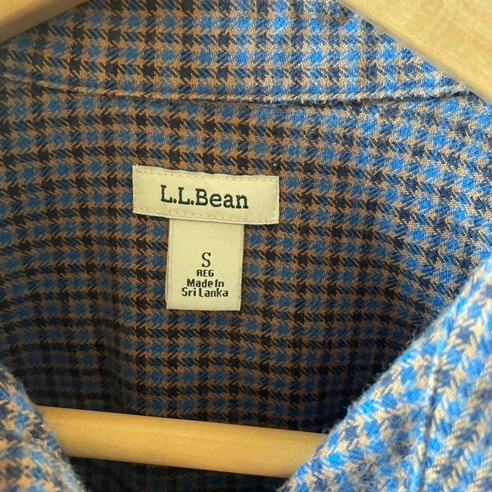 L.L. Bean Wicked Good Flannel Shirt - Size S - Picture 7 of 9